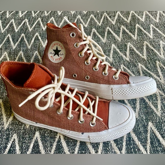 Converse Shoes - Converse Chuck Taylor All Star Hi Surface Fusion sneakers in cedar bark